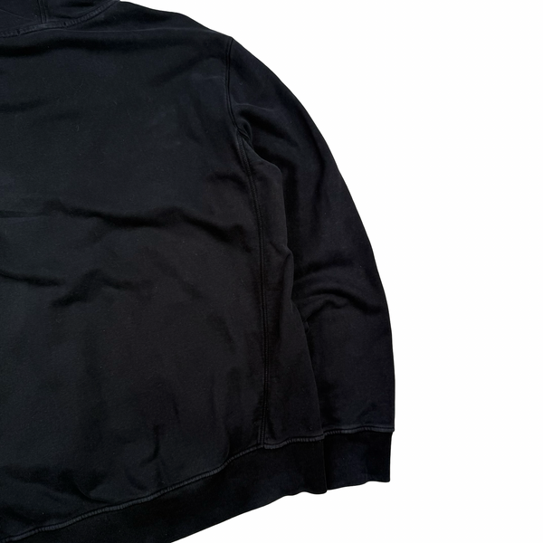 Stone Island 2017 Black Hooded Zip Jumper - XL