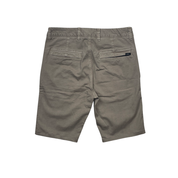 Stone Island 2019 Canvas Cotton Shorts - 29"