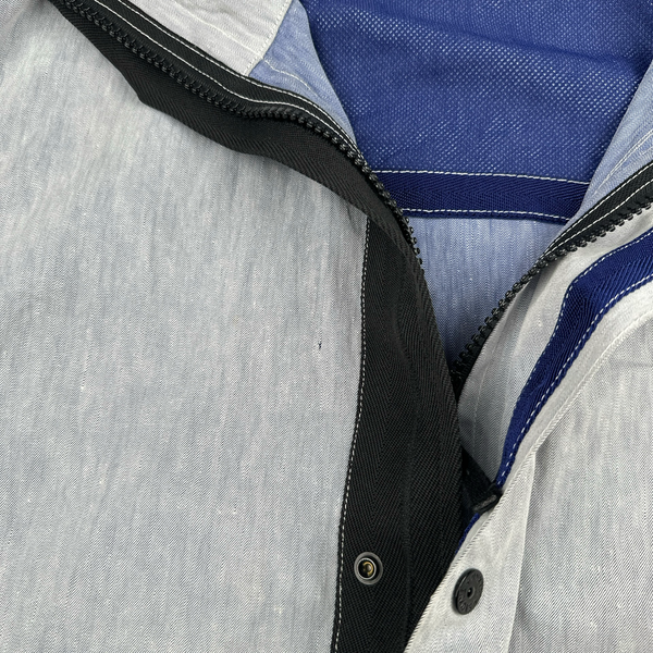 Stone Island 2011 Blue Lino Zipped Jacket - XL