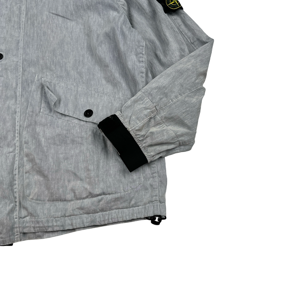 Stone Island 2011 Blue Lino Zipped Jacket - XL