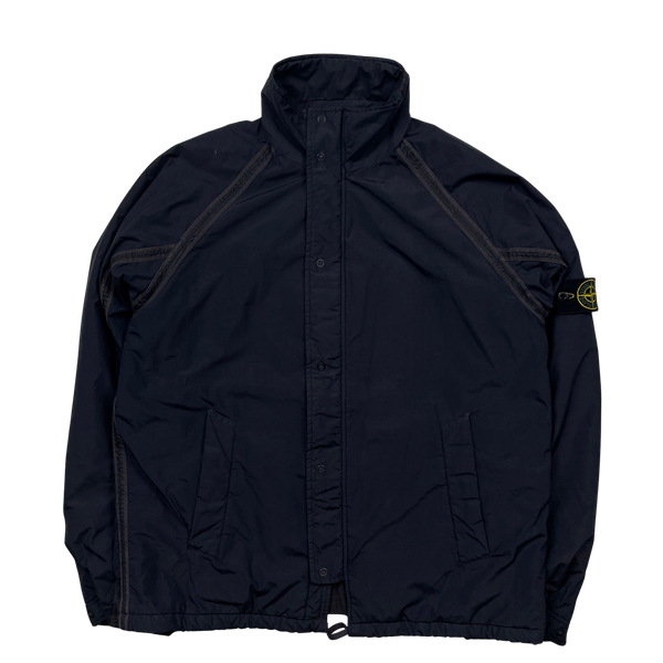 Stone Island 2002 Nylon Garment Dyed Lined Jacket - XL