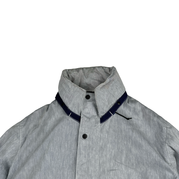Stone Island 2011 Blue Lino Zipped Jacket - XL