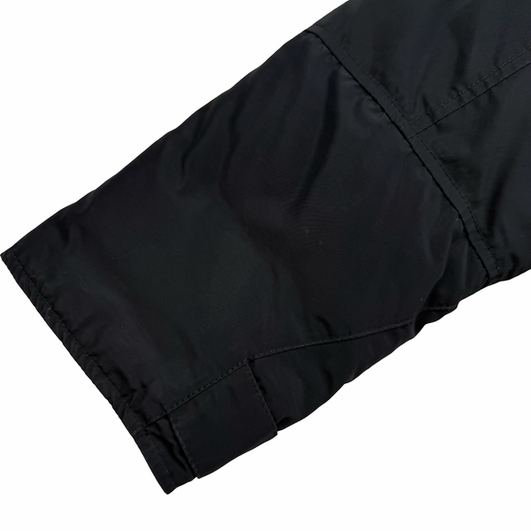 Stone Island 2020 Black Down Filled Micro Reps Jacket - Medium
