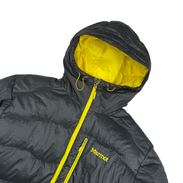 Marmot Black 800 Down Fill Puffer Jacket - Large