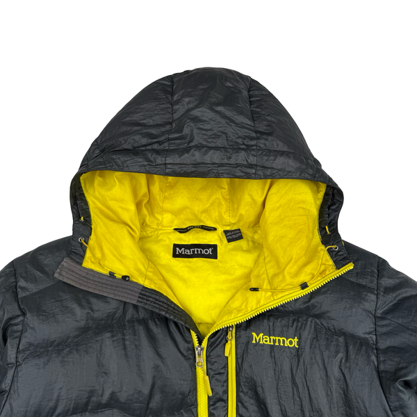 Marmot Black 800 Down Fill Puffer Jacket - Large