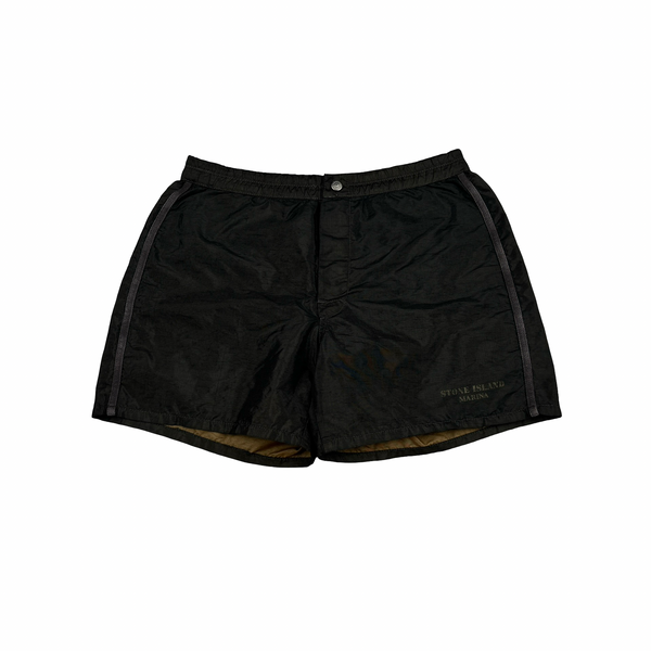 Stone Island Marina Vintage Formula  Steel Shorts - Small