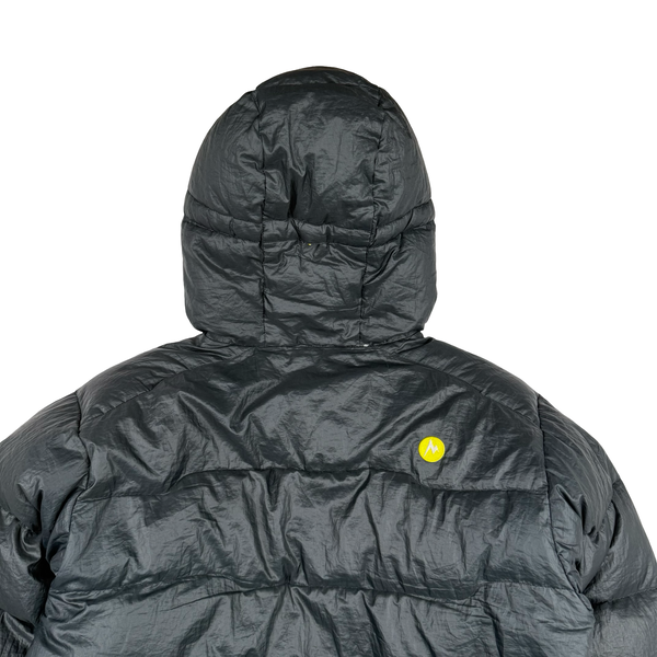 Marmot Black 800 Down Fill Puffer Jacket - Large