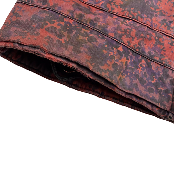 Stone Island 2013 Raso Gommato Red Camo Print OVD Jacket - Small/Medium