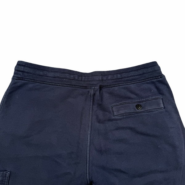Stone Island Navy Tracksuit Bottoms - Small