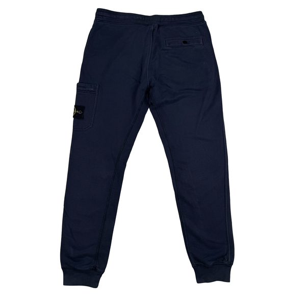 Stone Island Navy Tracksuit Bottoms - Small