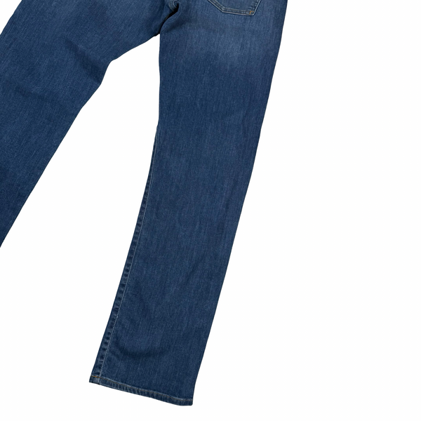 Armani Regular Fit Medium Blue Wash Jeans  - Medium (32)
