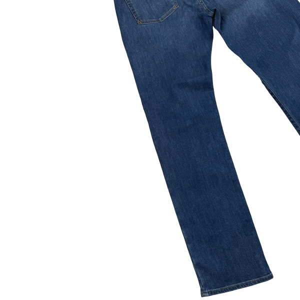 Armani Regular Fit Medium Blue Wash Jeans  - Medium (32)