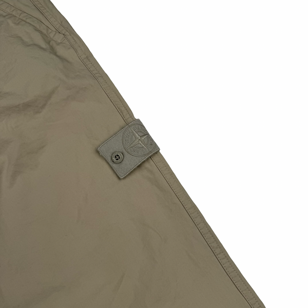 Stone Island 2024 Beige Ghost LO Fit Cargo Trousers - 36”
