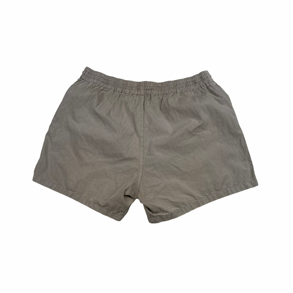 Cp Company 1995 Beige Spellout Vintage Swim Shorts - Large