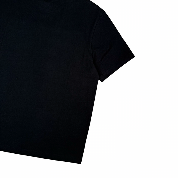 True Religion Black Cotton Graphic T-Shirt - Large