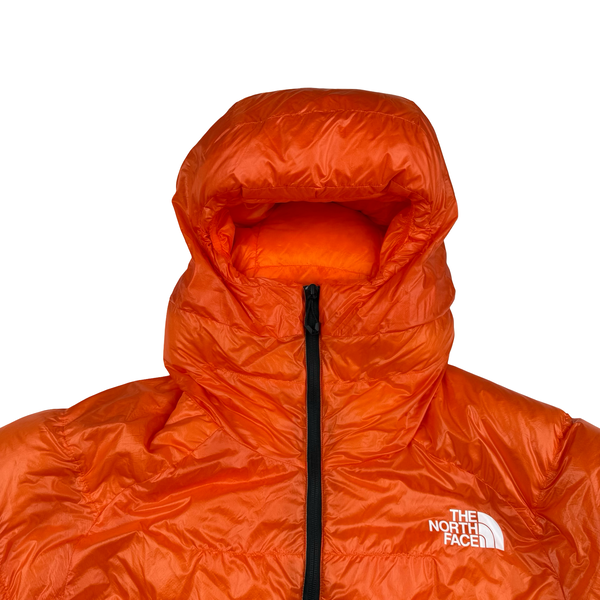 North Face Orange Summit Series 800 Pro Cloud Down Puffer Jacket - Small