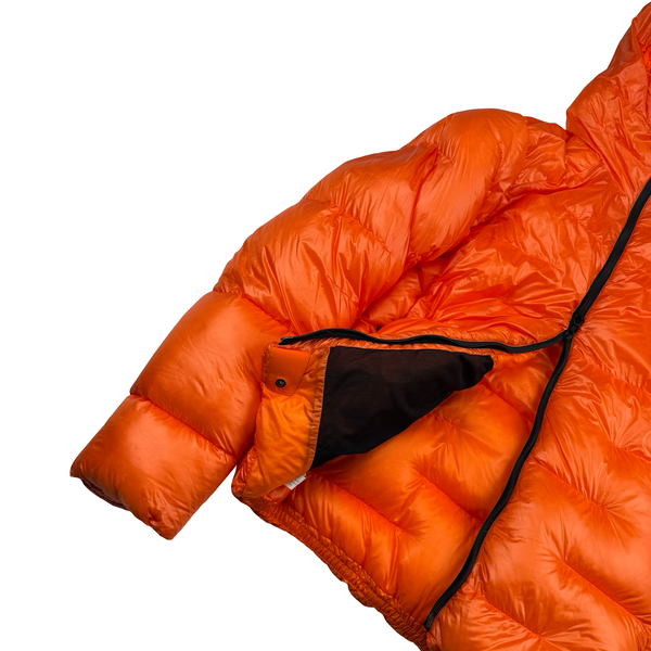 North Face Orange Summit Series 800 Pro Cloud Down Puffer Jacket - Small