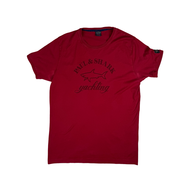 Paul And Shark Red T Shirt - XL