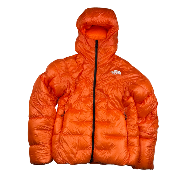 North Face Orange Summit Series 800 Pro Cloud Down Puffer Jacket - Small