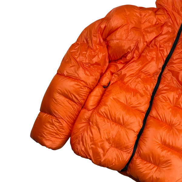 North Face Orange Summit Series 800 Pro Cloud Down Puffer Jacket - Small