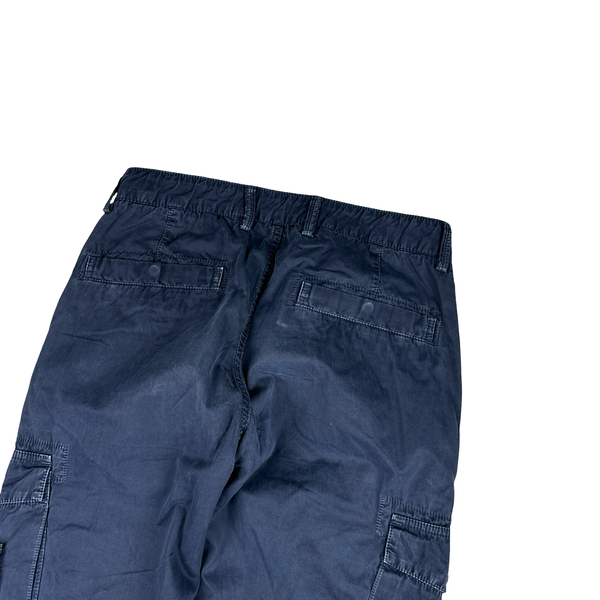 Stone Island 2017 Navy Cotton Twill Cargos - 29"
