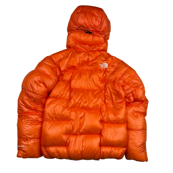 North Face Orange Summit Series 800 Pro Cloud Down Puffer Jacket - Small