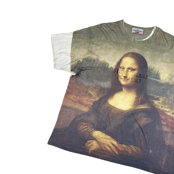 Stone Island x Supreme Mona Lisa T Shirt - XL