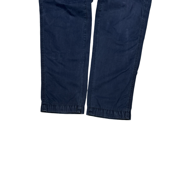 Stone Island 2017 Navy Cotton Twill Cargos - 29"