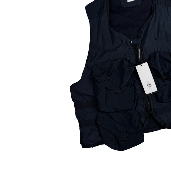 CP Company Navy Blue 50 FILI Utility Vest - XL (52)