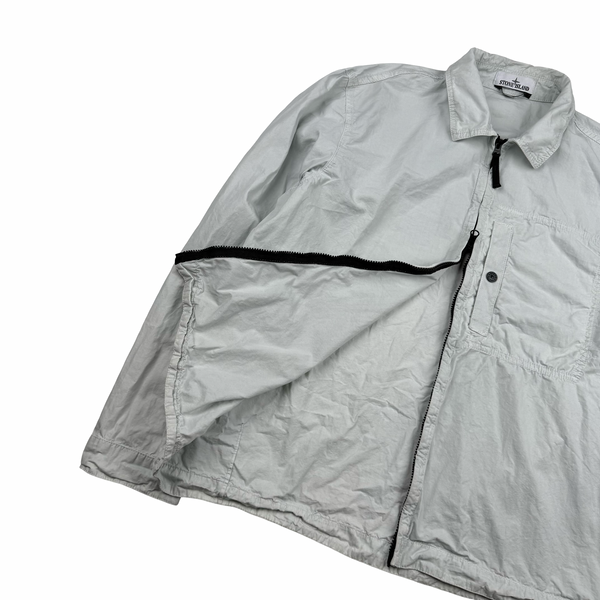 Stone Island 2025 Ice Cotton Overshirt - XXL