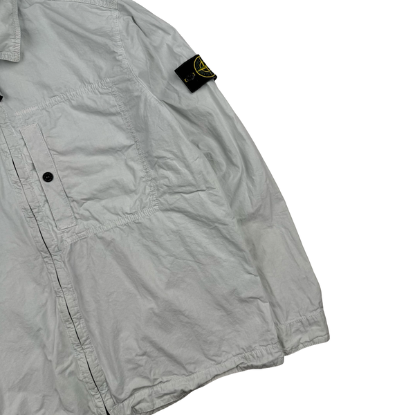 Stone Island 2025 Ice Cotton Overshirt - XXL