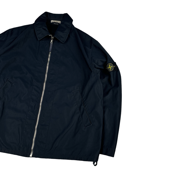 Stone Island Navy Nylam Vintage SS2000 Zipped Jacket - XL