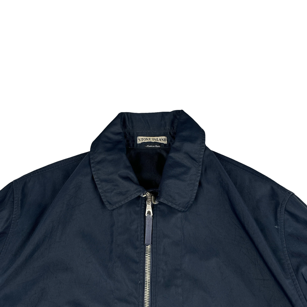 Stone Island Navy Nylam Vintage SS2000 Zipped Jacket - XL