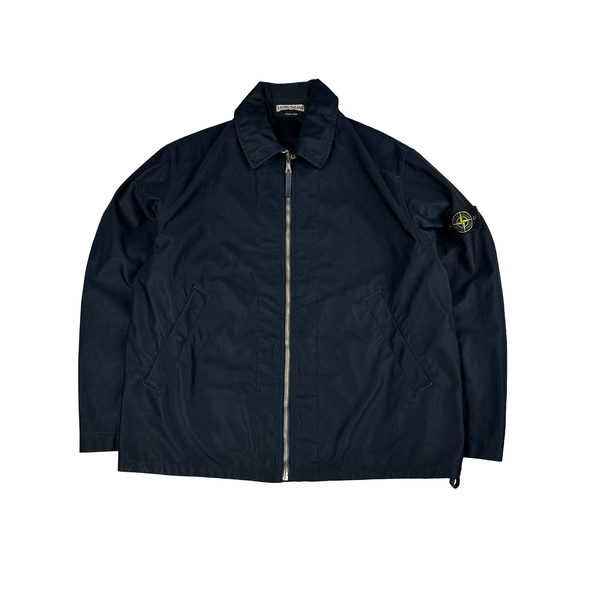 Stone Island Navy Nylam Vintage SS2000 Zipped Jacket - XL