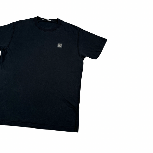 Stone Island 2020 Navy Patch Cotton T Shirt - XL