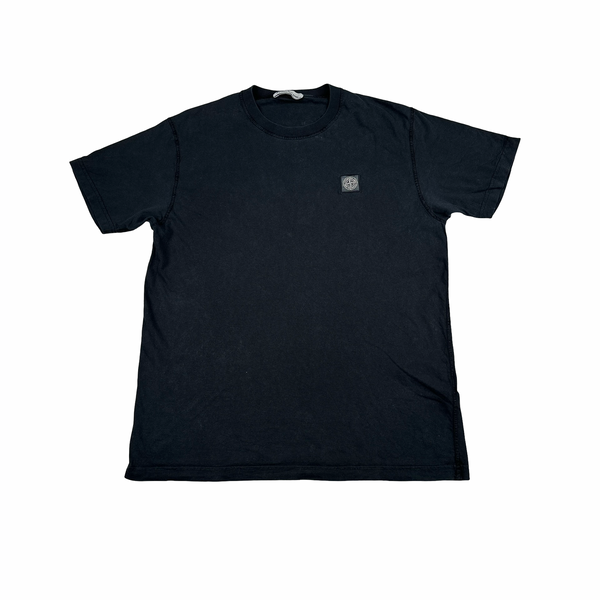 Stone Island 2020 Navy Patch Cotton T Shirt - XL