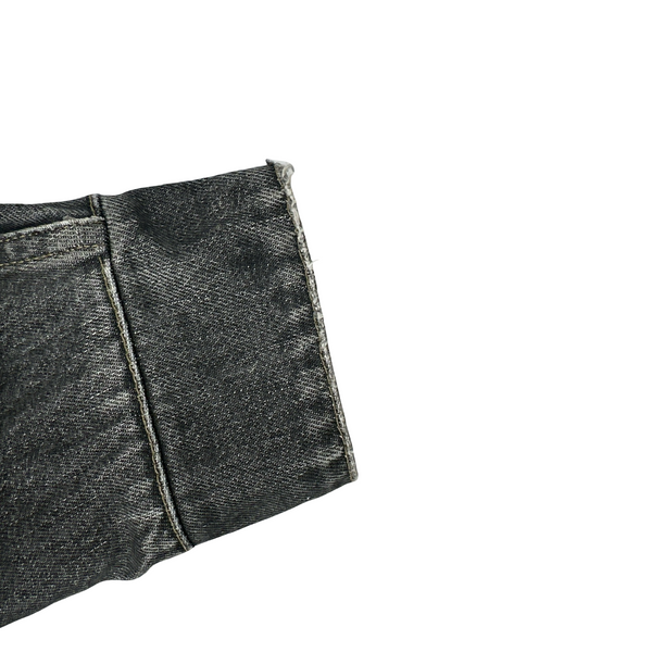 Belstaff Grey Multi Pocket Field Denim Zipped Jacket - Small