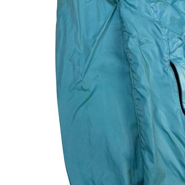 Stone Island 2009 Baby Blue Silk Prismatic Jacket - XL
