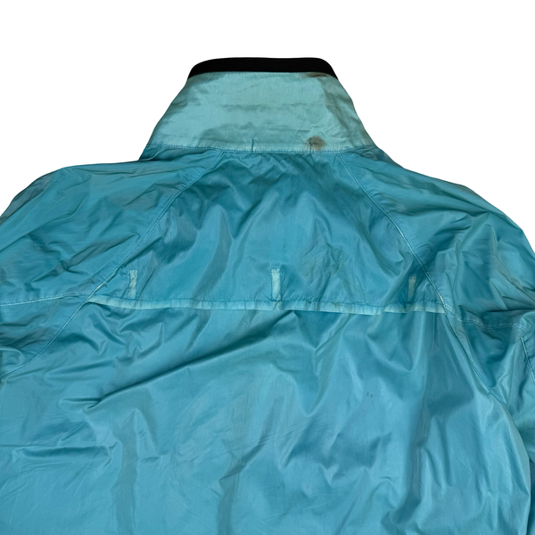 Stone Island 2009 Baby Blue Silk Prismatic Jacket - XL