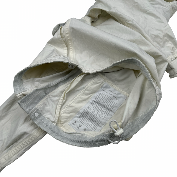 Stone Island 2012 White Ghost Ventile Jacket - Medium