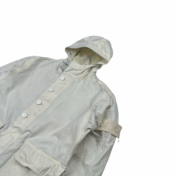 Stone Island 2012 White Ghost Ventile Jacket - Medium