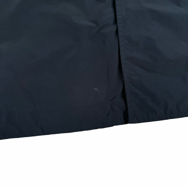 Stone Island 2021 Navy Micro Reps Long Line Jacket - XL