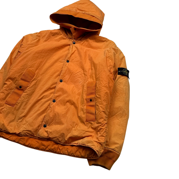 Stone Island Paul Harvey 2003 Orange Cotton Blend Jacket - XL