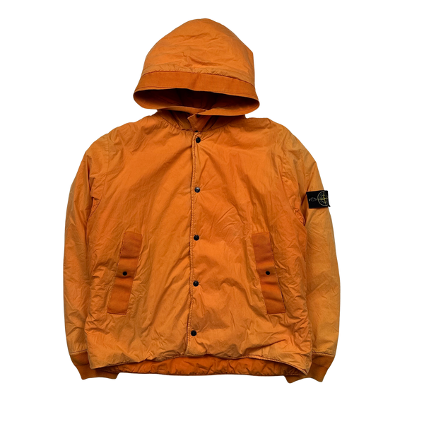 Stone Island Paul Harvey 2003 Orange Cotton Blend Jacket - XL