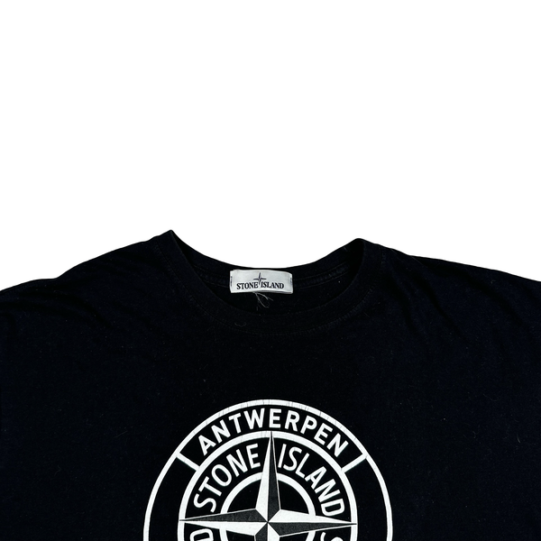 Stone Island 2015 Antwerpen Cotton Shop Promotional T Shirt - XXL