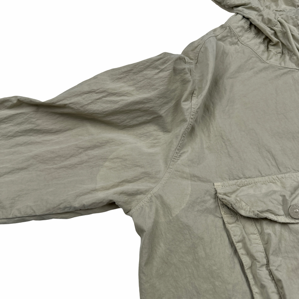 Stone Island Beige Ghost Piece Cotton Smock - Large
