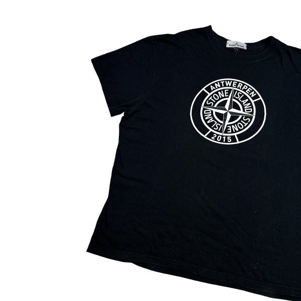 Stone Island 2015 Antwerpen Cotton Shop Promotional T Shirt - XXL