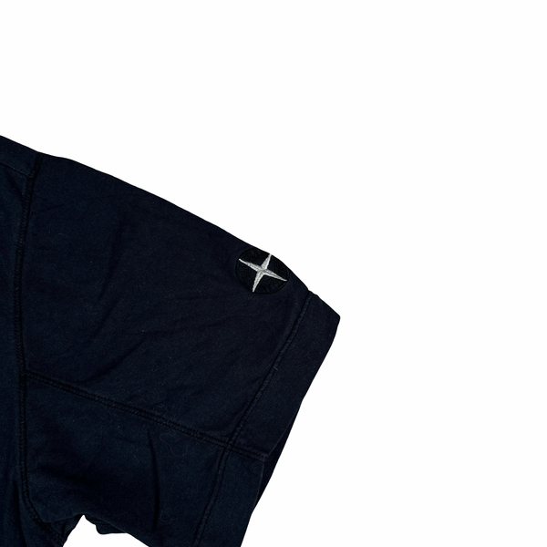 Stone Island Navy Stellina Patch Cotton T Shirt - XL