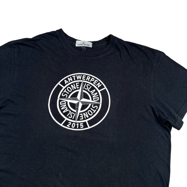 Stone Island 2015 Antwerpen Cotton Shop Promotional T Shirt - XXL