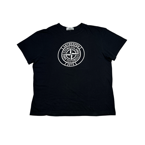 Stone Island 2015 Antwerpen Cotton Shop Promotional T Shirt - XXL